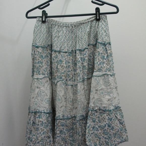 3/$35 Tiered Cotton Skirt - Picture 2 of 5